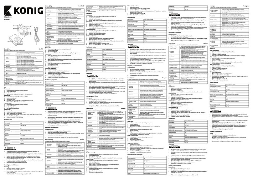 Konig CSAC300 user manual