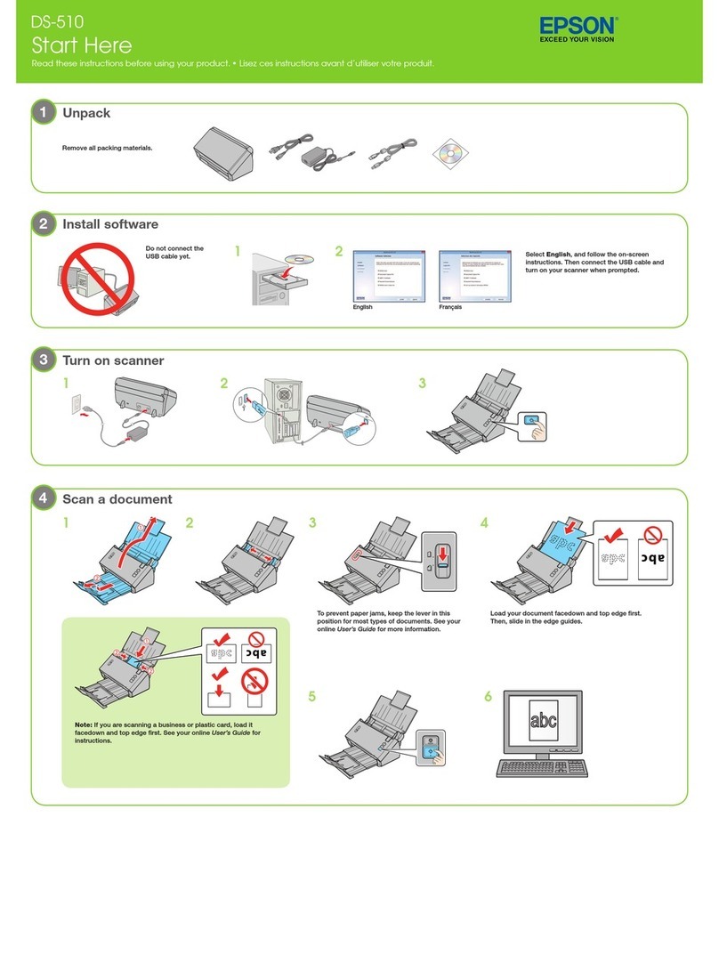 Epson DS-510 User manual