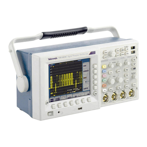 Tektronix TDS3012C User manual