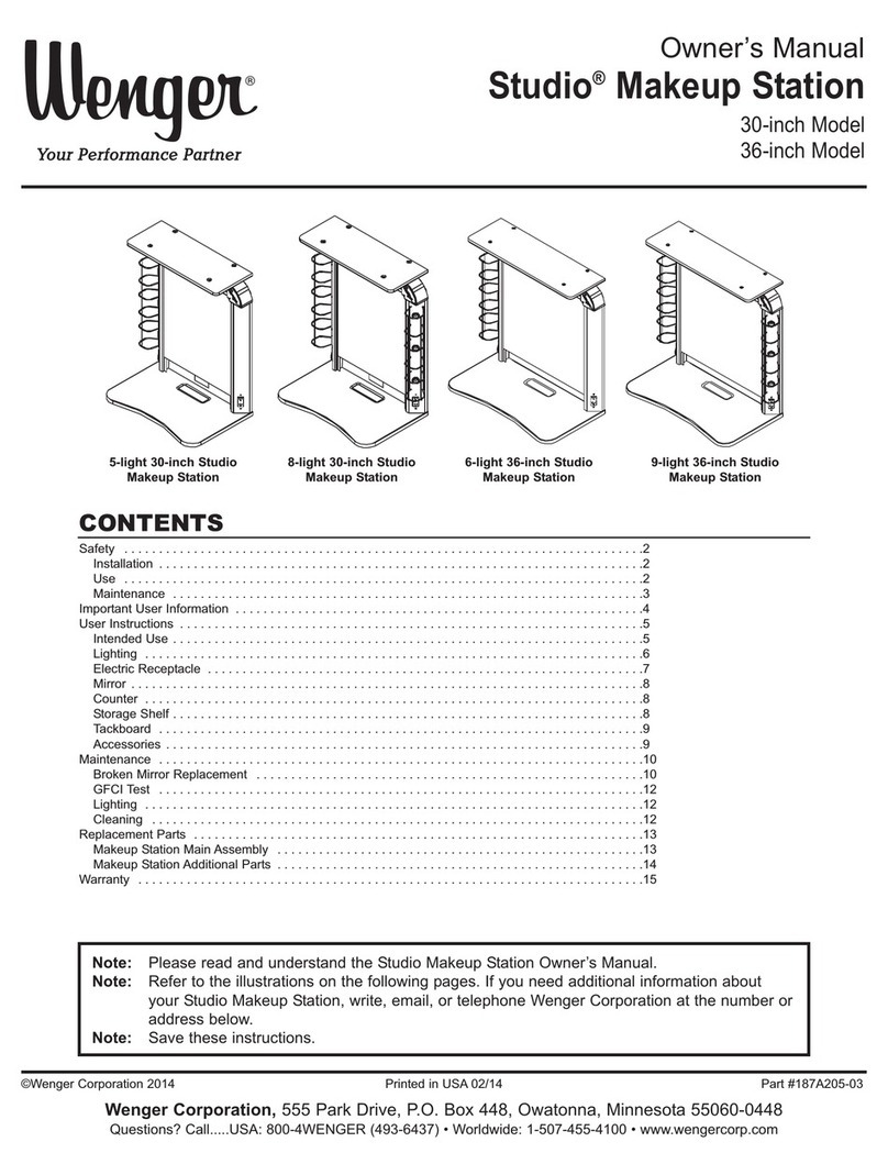 Wenger 187A001 User manual