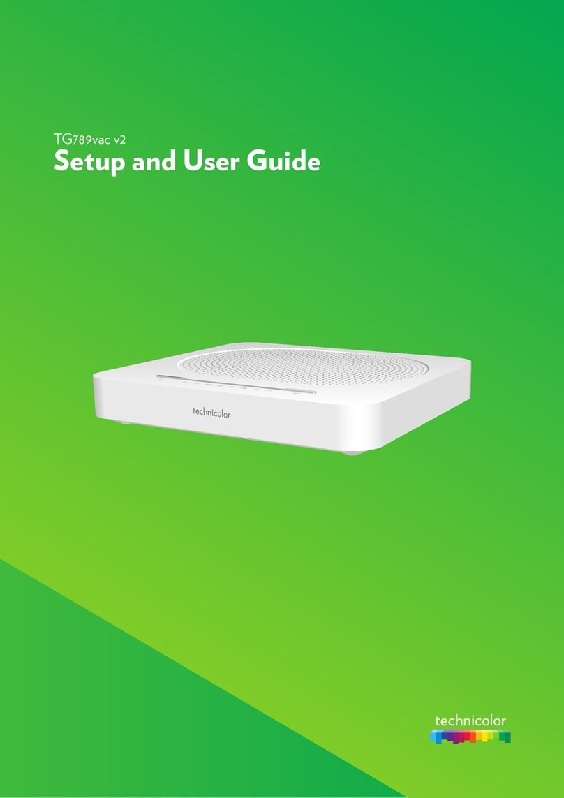 Technicolor TG789vac v2 Safety guide