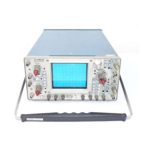 Tektronix 465B User manual