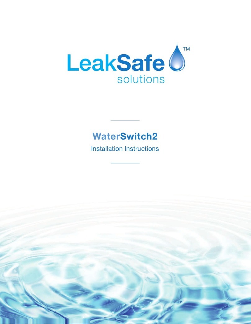 Leaksafe Solutions WaterSwitch2 installation instructions