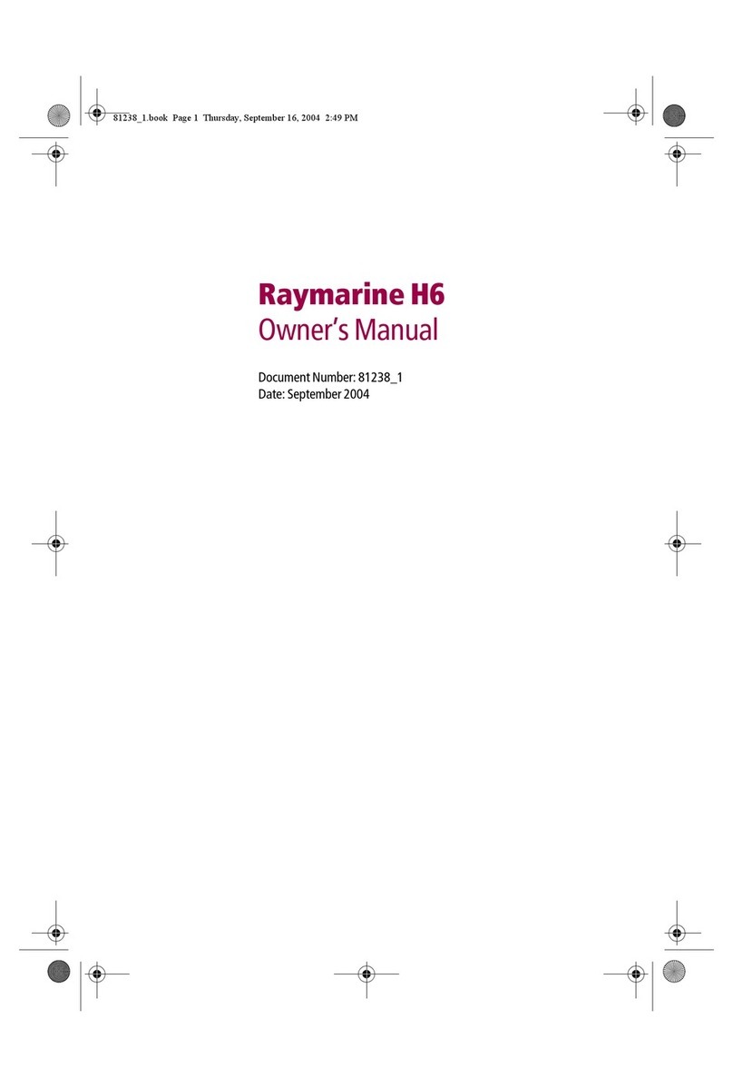 Raymarine H6 owner's manual Raymarine H6 owner's manual