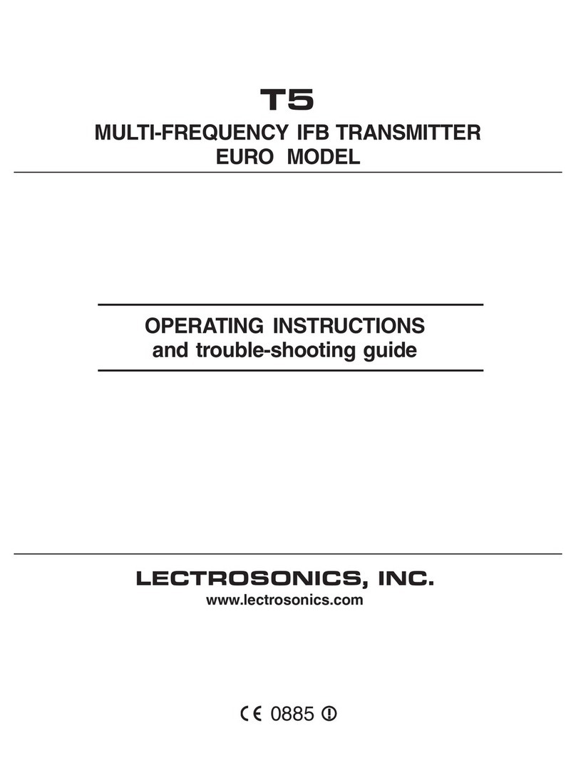 Lectrosonics T5 User manual