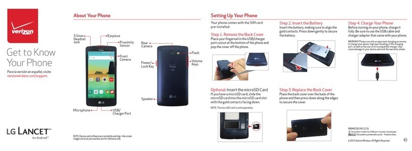 LG LANCET User manual