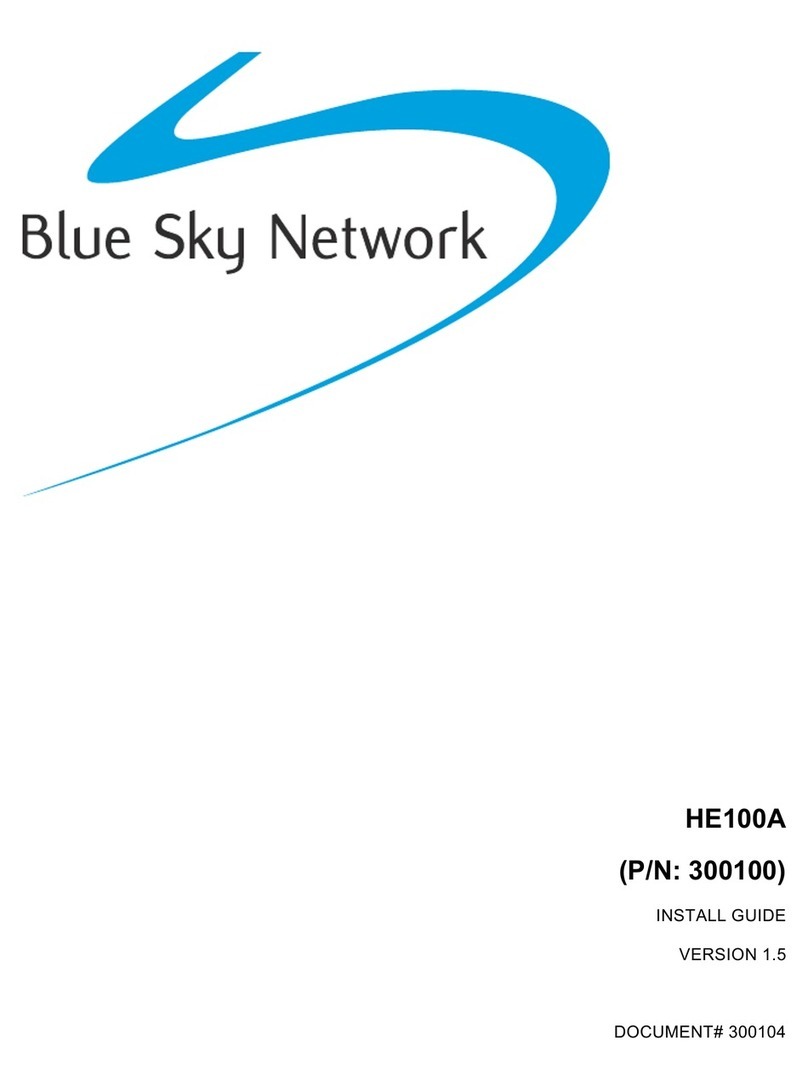 Blue Sky Network HE100A install guide