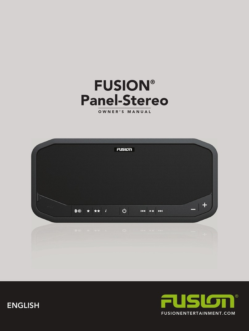 Garmin FUSION owner's manual