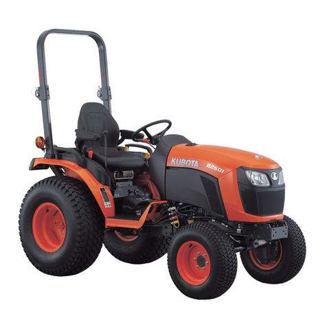 Kubota B2301 Instruction manual