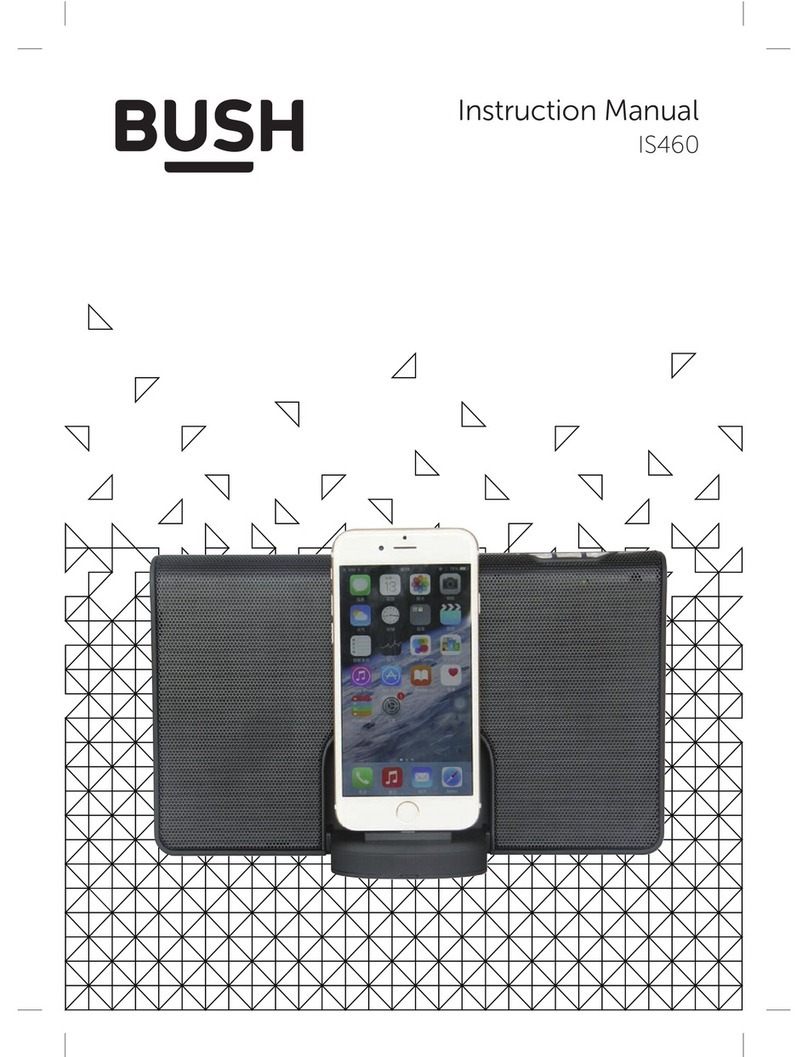 Bush IS460 User manual