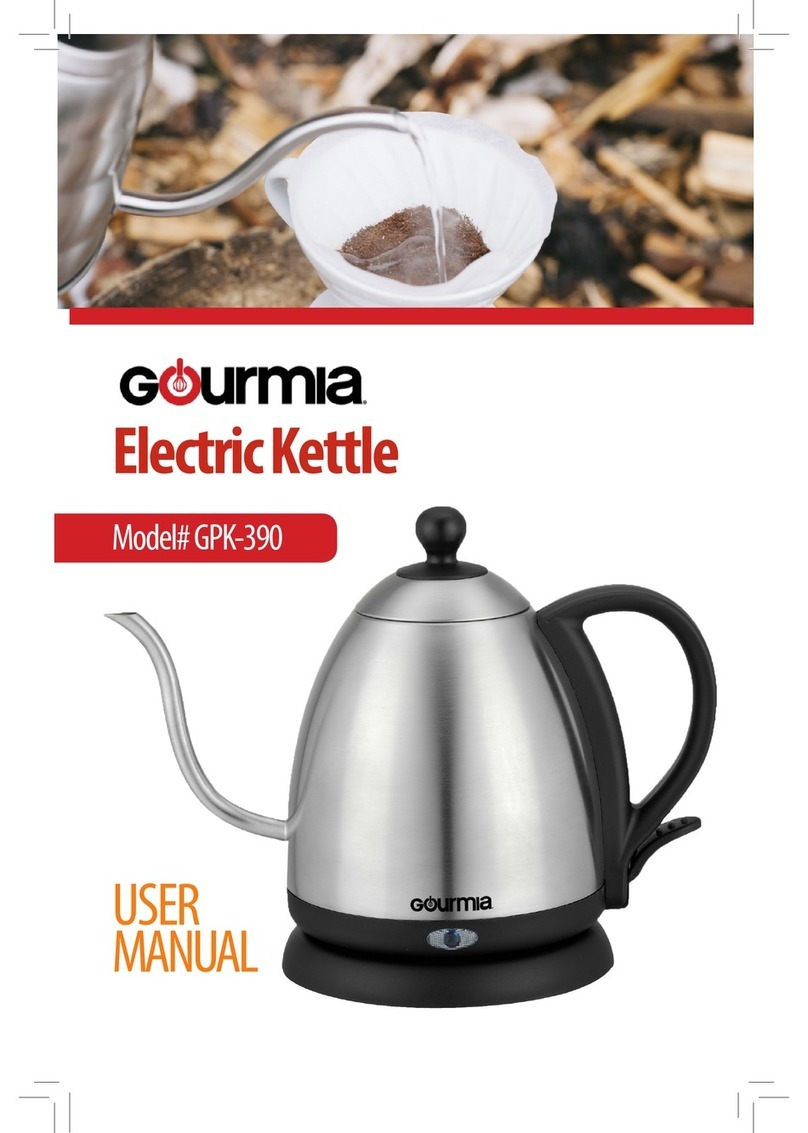 Gourmia GPK-390 user manual