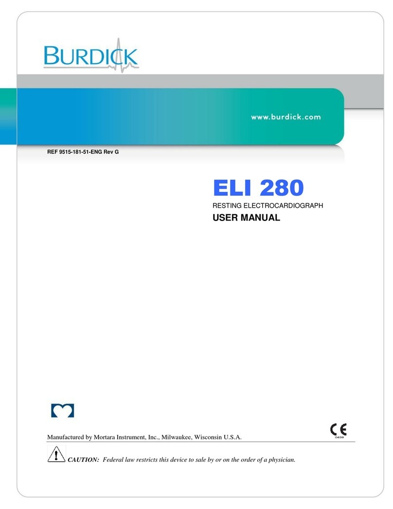 Burdick ELI 280 user manual