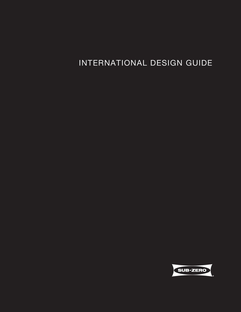 Sub-Zero ICBB-36R Design guide