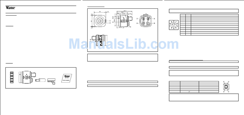 Watec WAT-525EX Operation manual