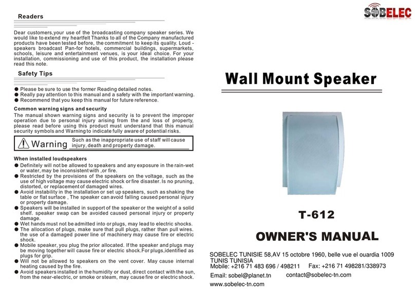 Sobelec T-612 User manual