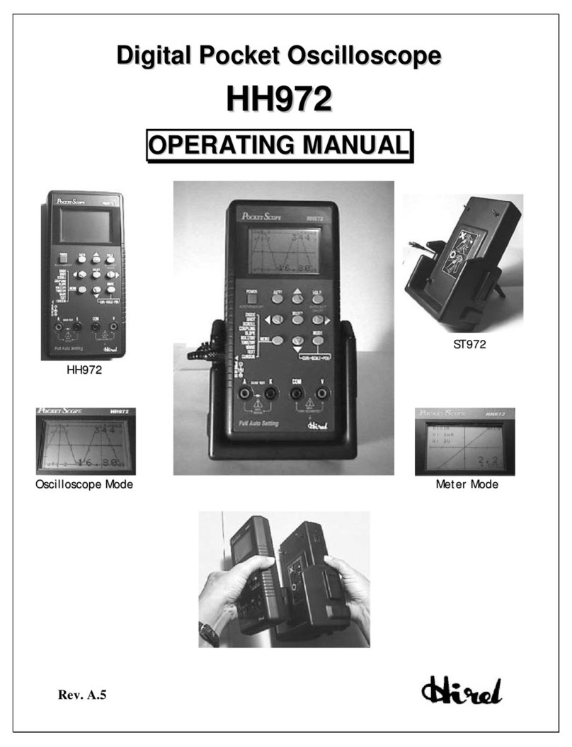 Hirel HH972 operating manual