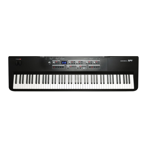 Kurzweil SP1 User manual