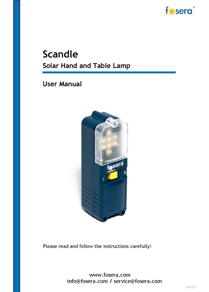 Fosera Scandle 200 user manual