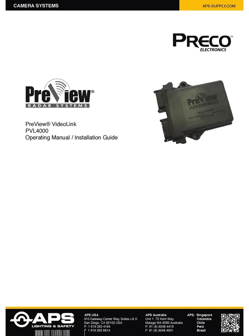 APS PreView VideoLink PVL4000 operating manual