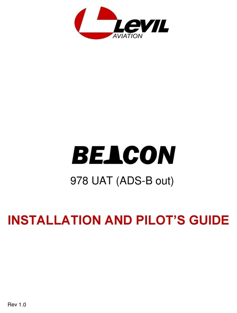Levil Aviation Beacon 978 Series Installation and Pilot's Guide
