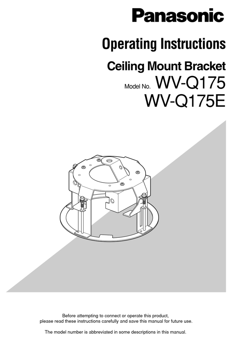 Panasonic WV-Q175E User manual