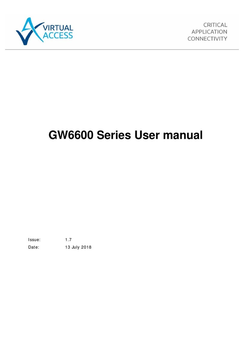 virtual access GW6600 user manual