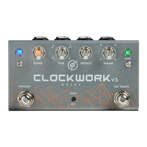 GFI System CLOCKWORK V3 User manual GFI System CLOCKWORK V3 User manual