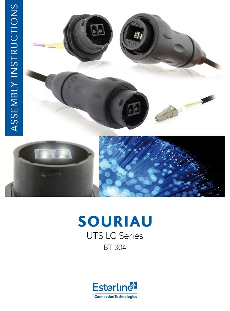 Esterline Souriau UTS LC Series Assembly instructions