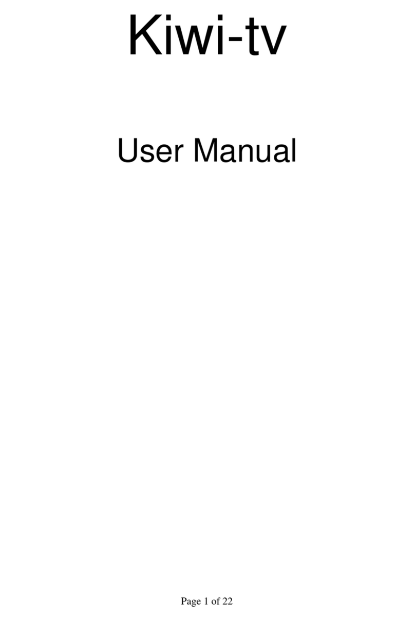 Nyx kiwi-tv user manual