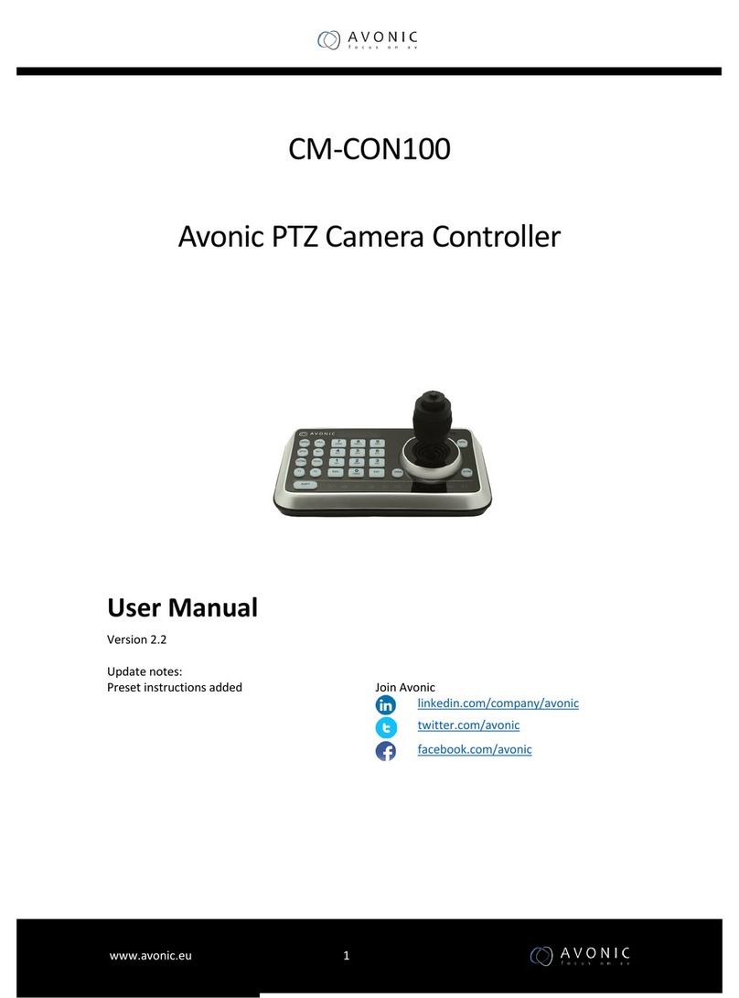 Avonic CM-CON100 User manual