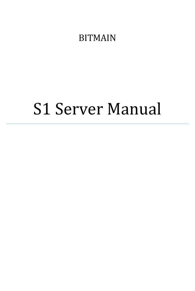 BITMAIN AntMiner S1 User manual