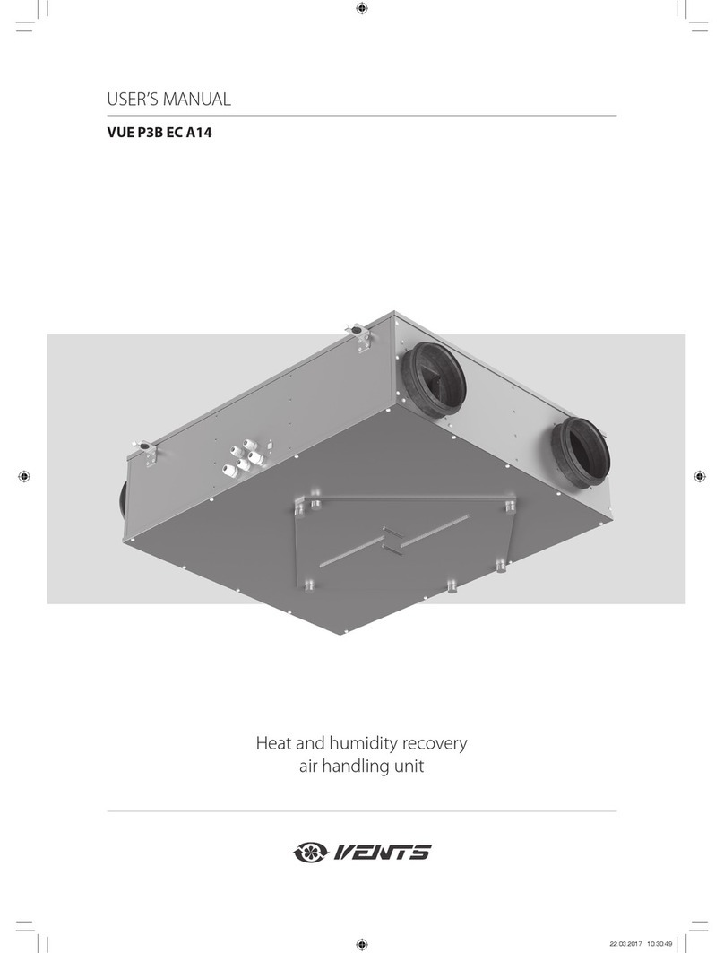 Vents VUE P3B EC A14 User manual