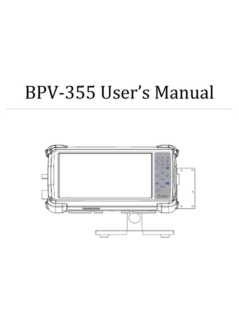 Bluepad BPV-355 User manual