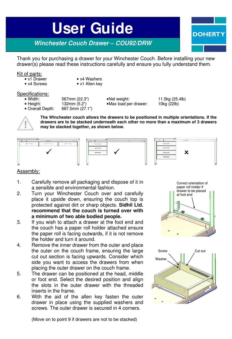 Doherty COU92/DRW user guide