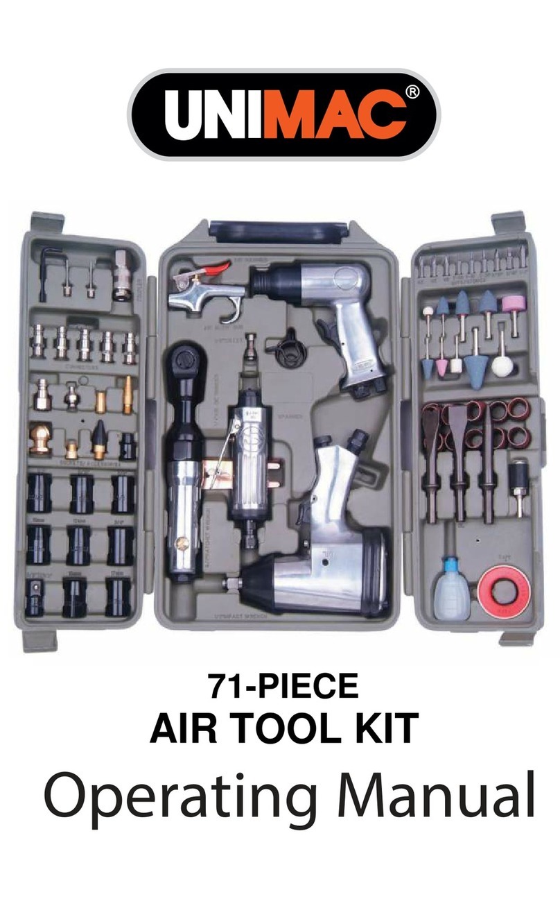 Unimac Air Tool Kit operating manual