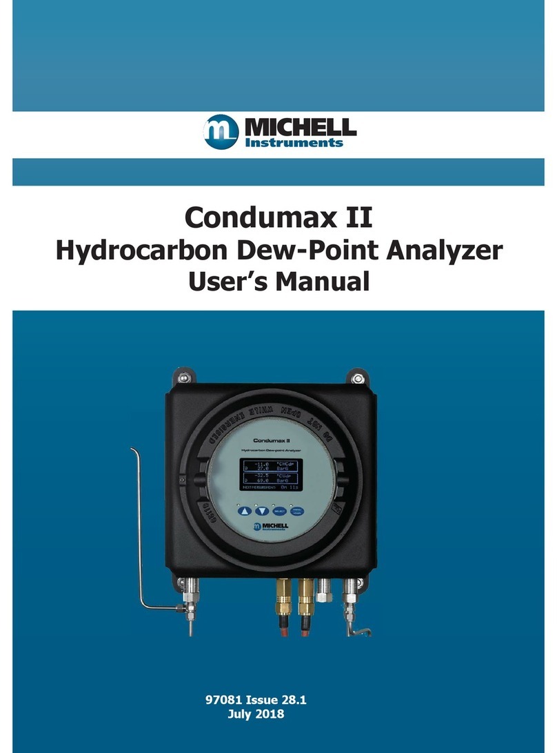 Michell Instruments Condumax II User manual