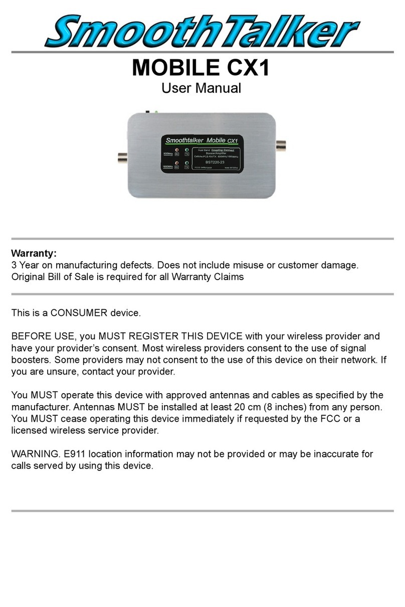 SmoothTalker MOBILE CX1 User manual