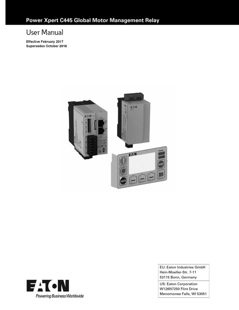 Eaton Power Xpert C445 User manual