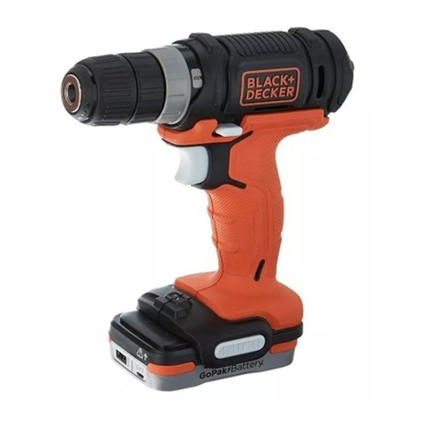 BLACK DECKER BCD701 instruction manual BLACK DECKER BCD701 instruction manual
