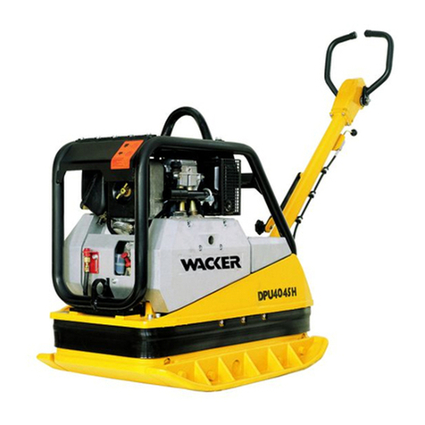 Wacker Neuson DPU 4045H Operator's manual