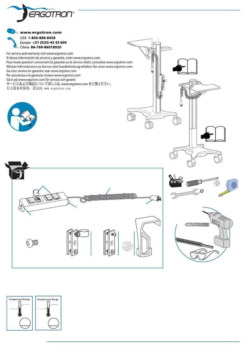 Ergotron Medical Grade Power Strip User manual Ergotron Medical Grade Power Strip User manual