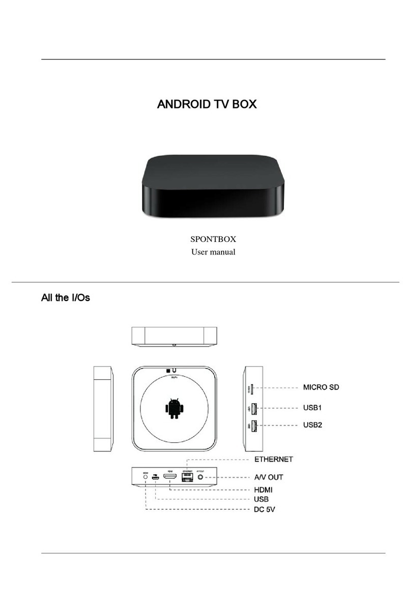 Spontbox Spontbox User manual