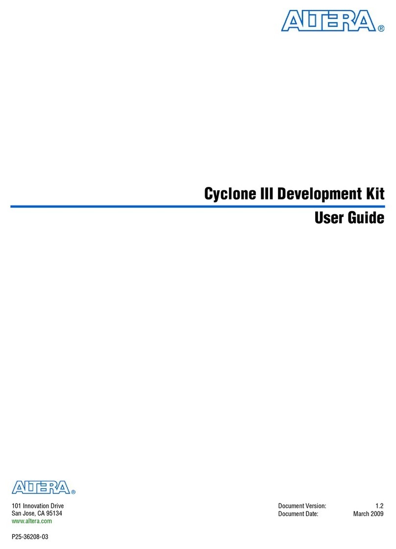 Altera Cyclone III User manual Altera Cyclone III User manual