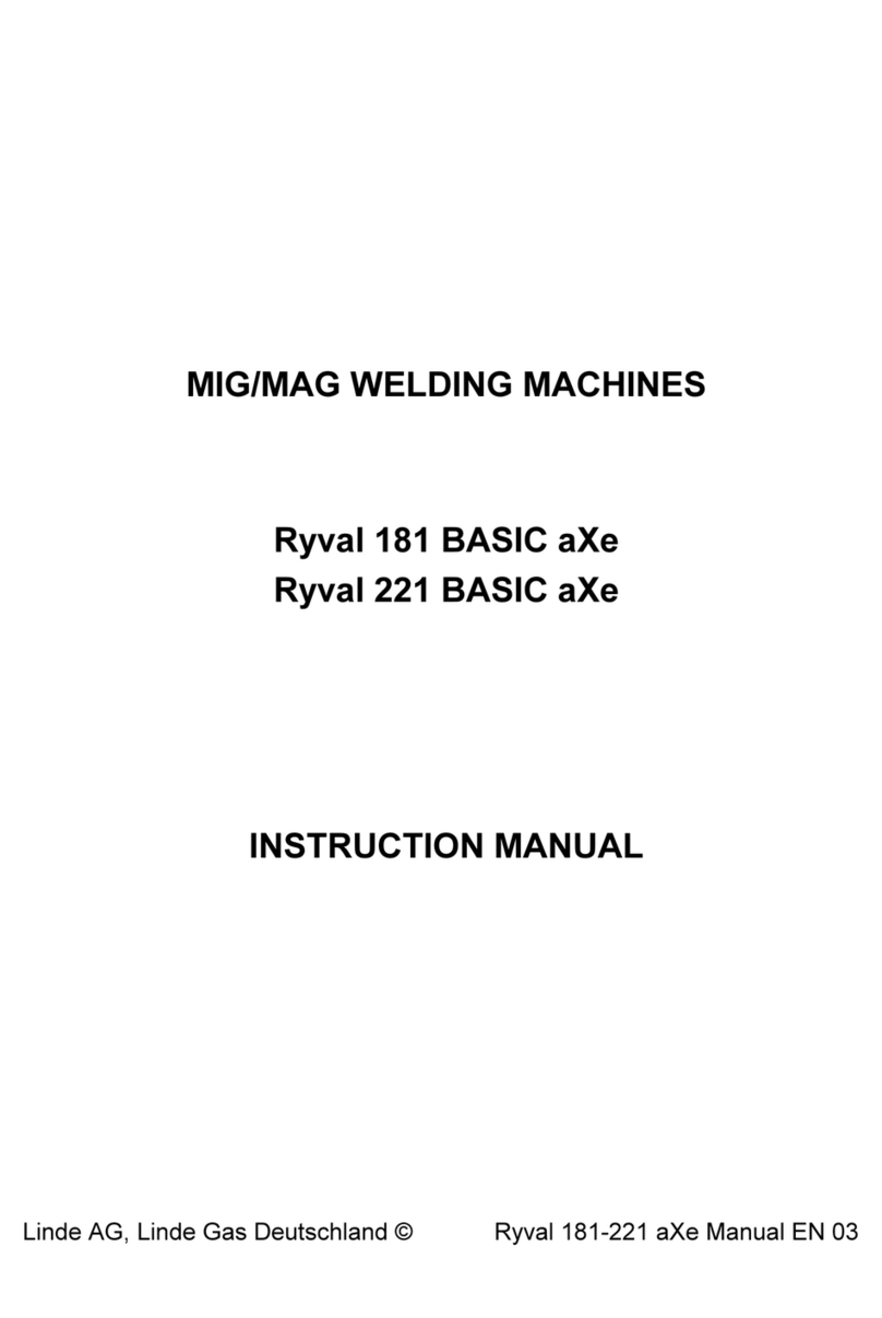 Linde Ryval 181 BASIC aXe instruction manual