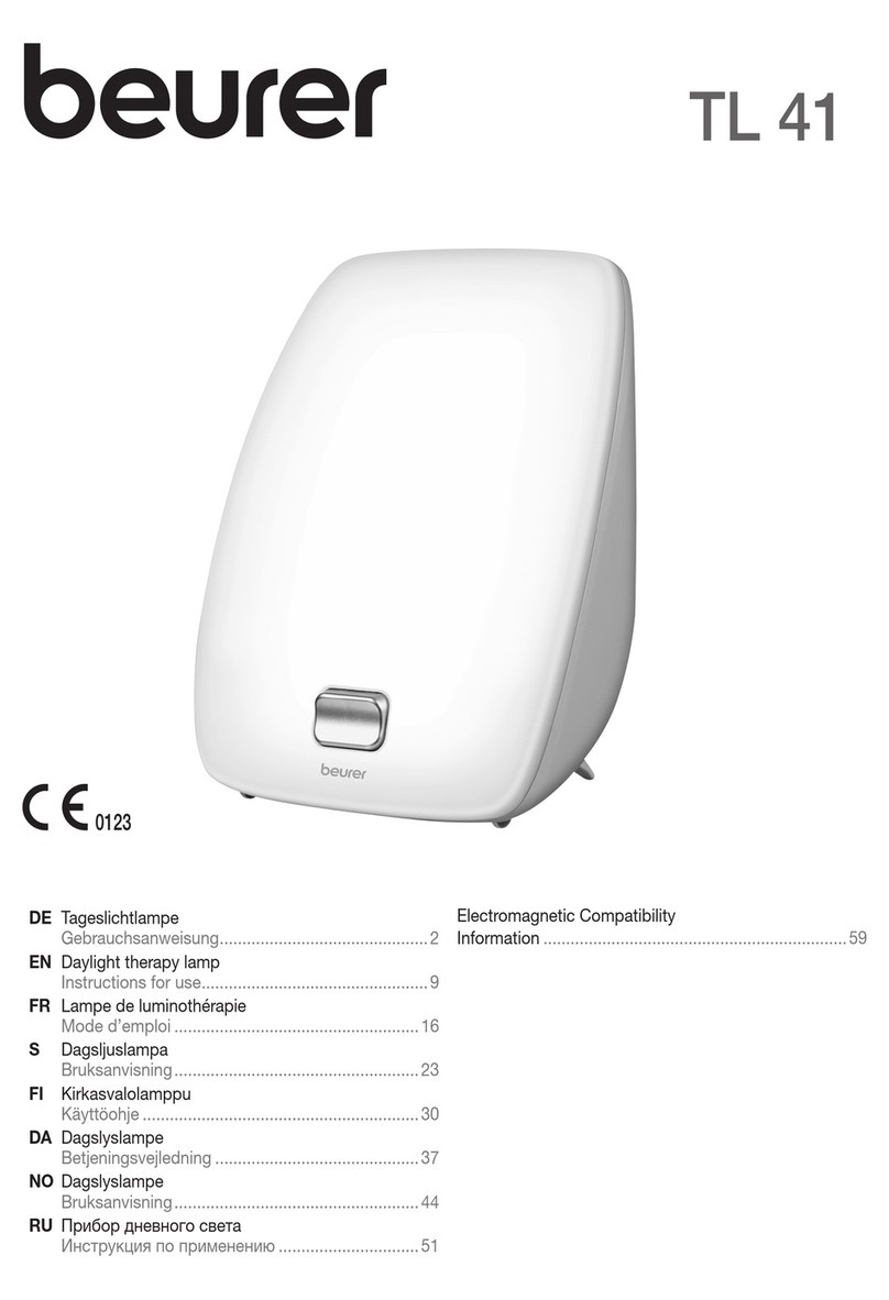 Beurer TL 41 User manual
