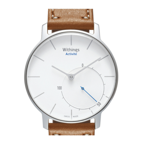 Withings Activite User manual Withings Activite User manual