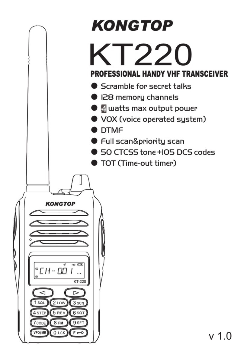 Kongtop KT220 user manual