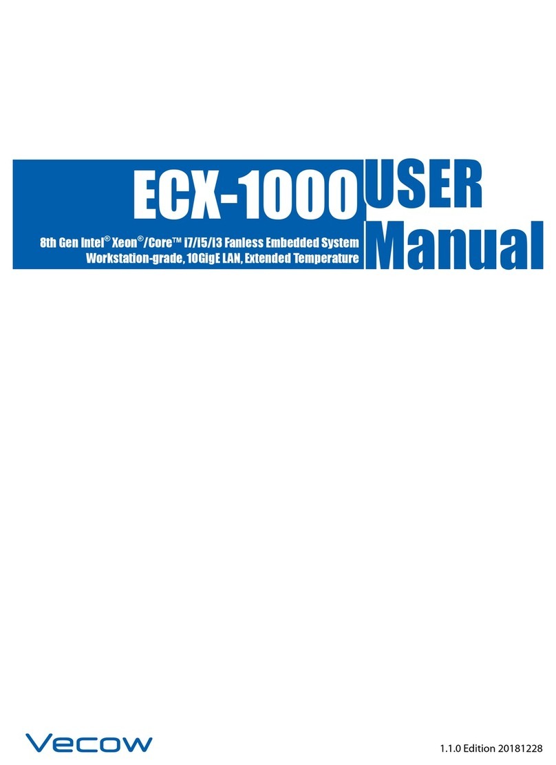 Vecow ECX-1000 series user manual