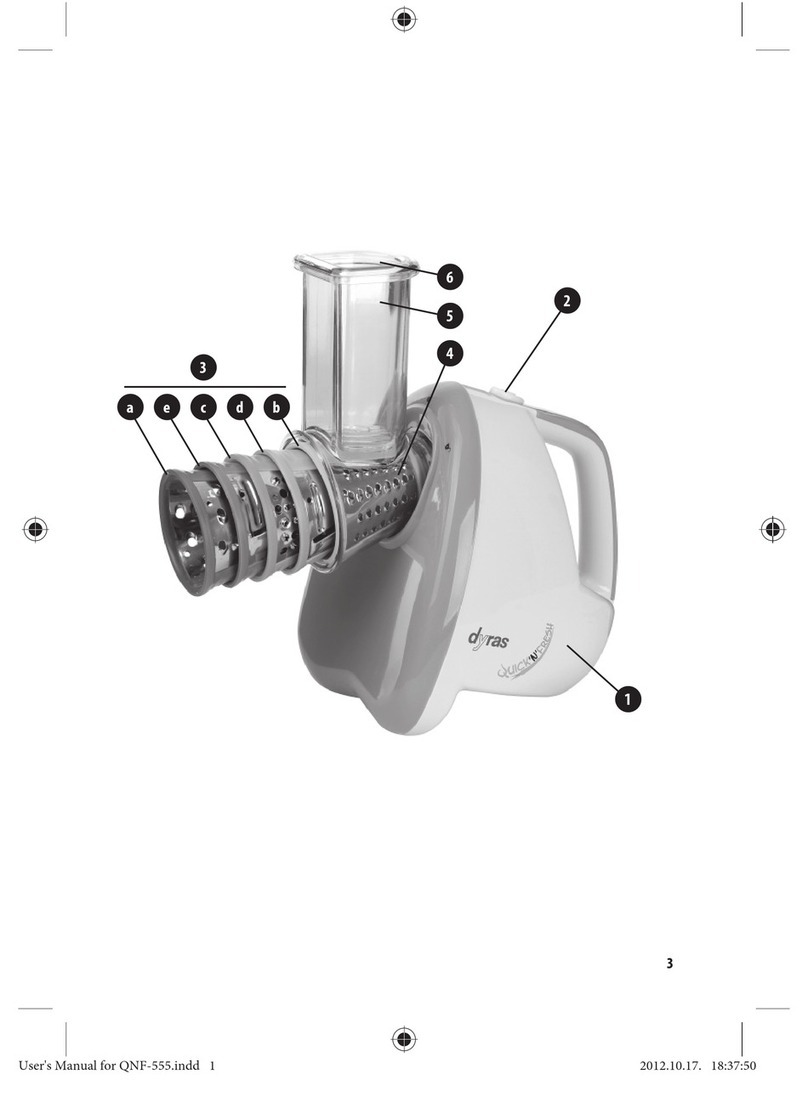 dyras QNF-555 instruction manual