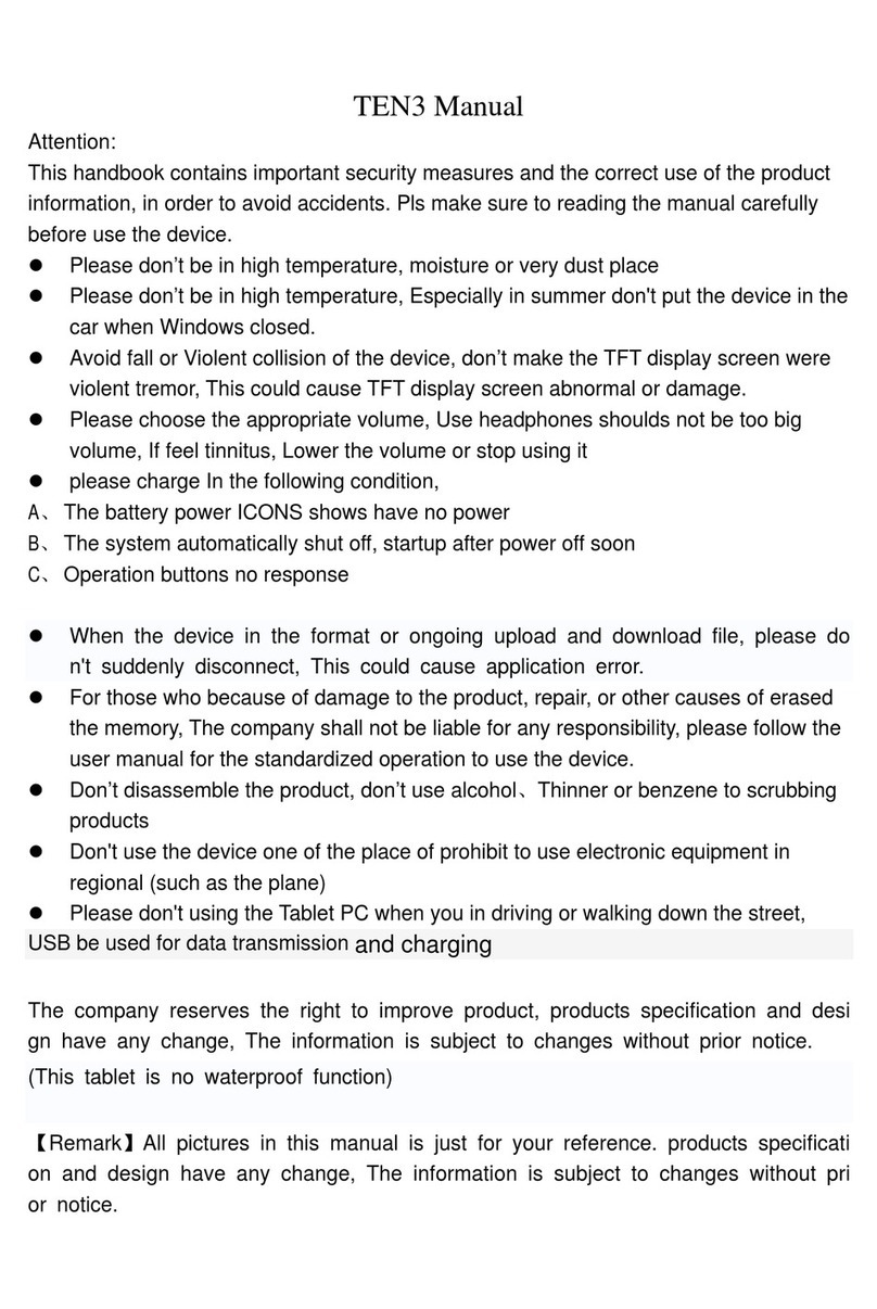 SmartQ TEN3 User manual